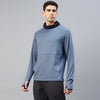 Recycled Structured Spandex Terry Full Sleeve High Neck Tee - Men