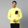 Pocket Detail Fleece Jacket - Men