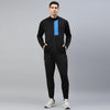 Recycled Stretchable Sporty Pocket Detail Active Track Suit - Men