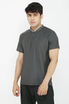 Men's Sports T-Shirt Marsh | Henley Collar