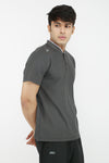 Men's Sports T-Shirt Marsh | Henley Collar