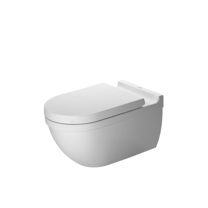 Fascinerend terug Schiereiland Duravit Starck 3 Elongated 1.6 gpf & 0.8 gpf Dual-Flush Wall Mount Toilet  in White - 2226090092 – Vevano