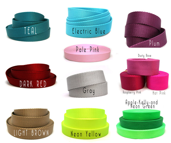 1" Cullen Dog Collar with flat ID tag