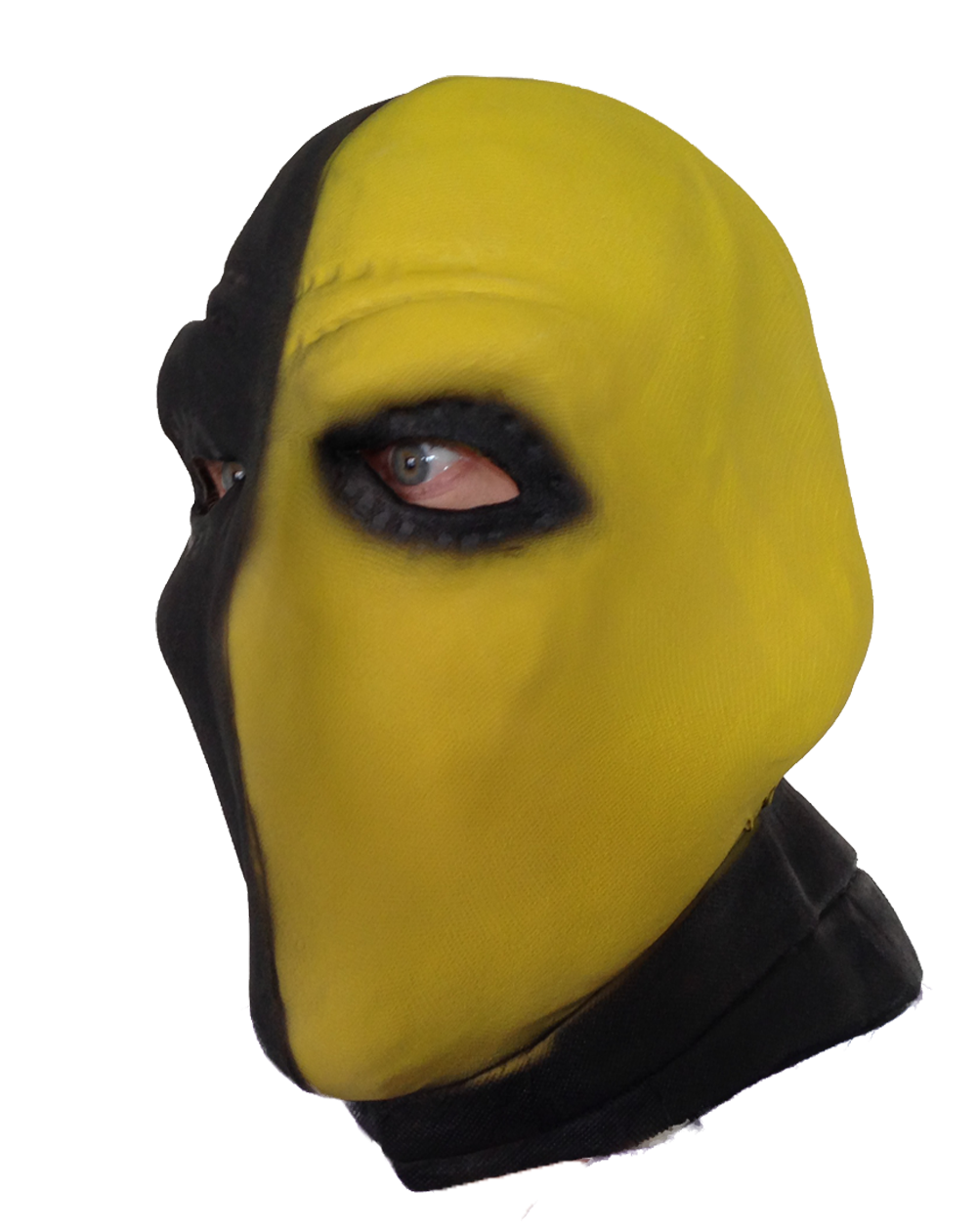 Deathstroke Yellow Mask Rubber Johnnies Masks