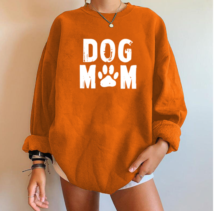 paws dog mom sweatshirt