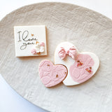 I love you Cookie Stamp