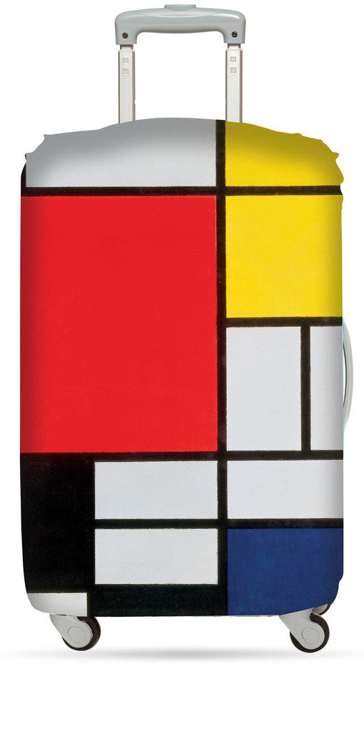 Piet Mondrian Composition with Red, Yellow, Blue and Black