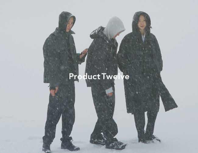 Product Twelve TW gabardine Gas coat-