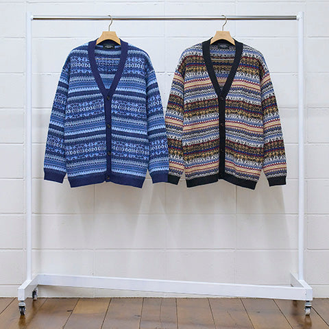 UNUSED | Fair isle cardigan – FAB4 ONLINE STORE