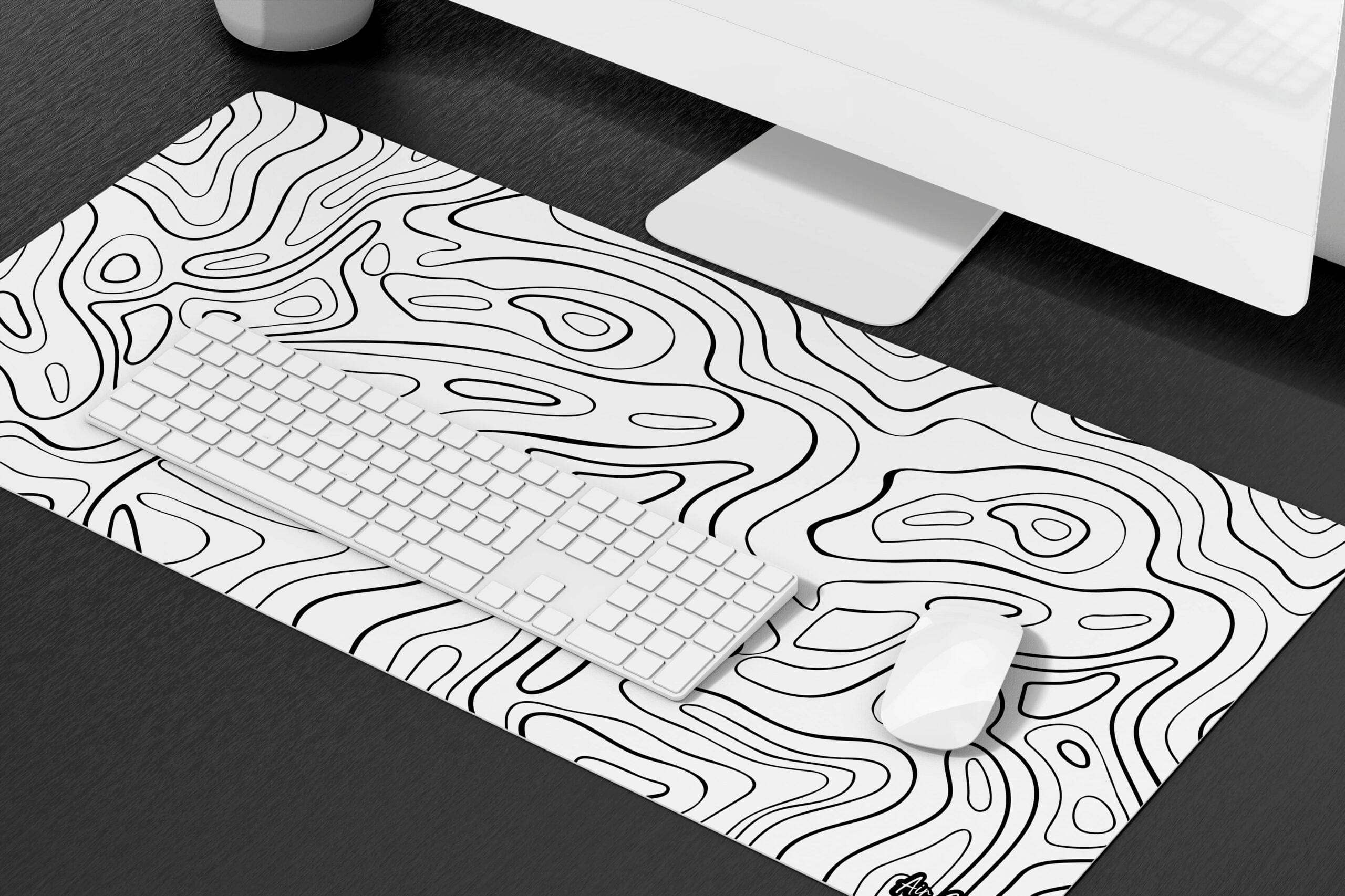 air-gaming-white-topo-mouse-pad