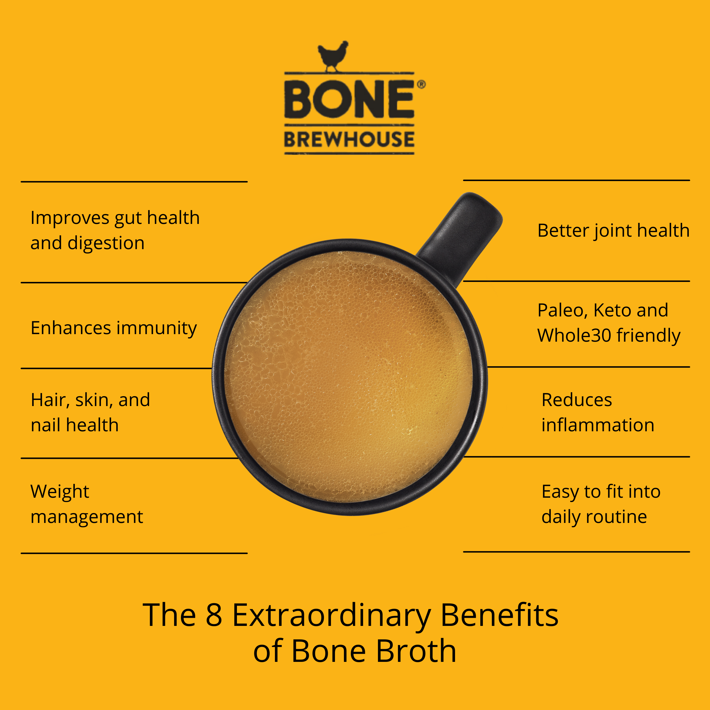 8 Extraordinary Bone Broth Benefits