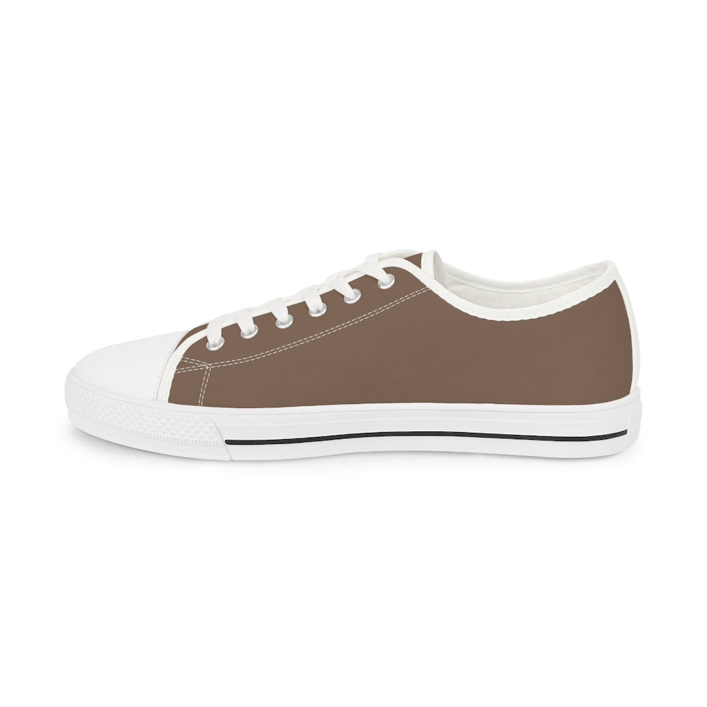 klasneakers Men's Canvas Low Top Solid Color Sneakers - Latte Tan