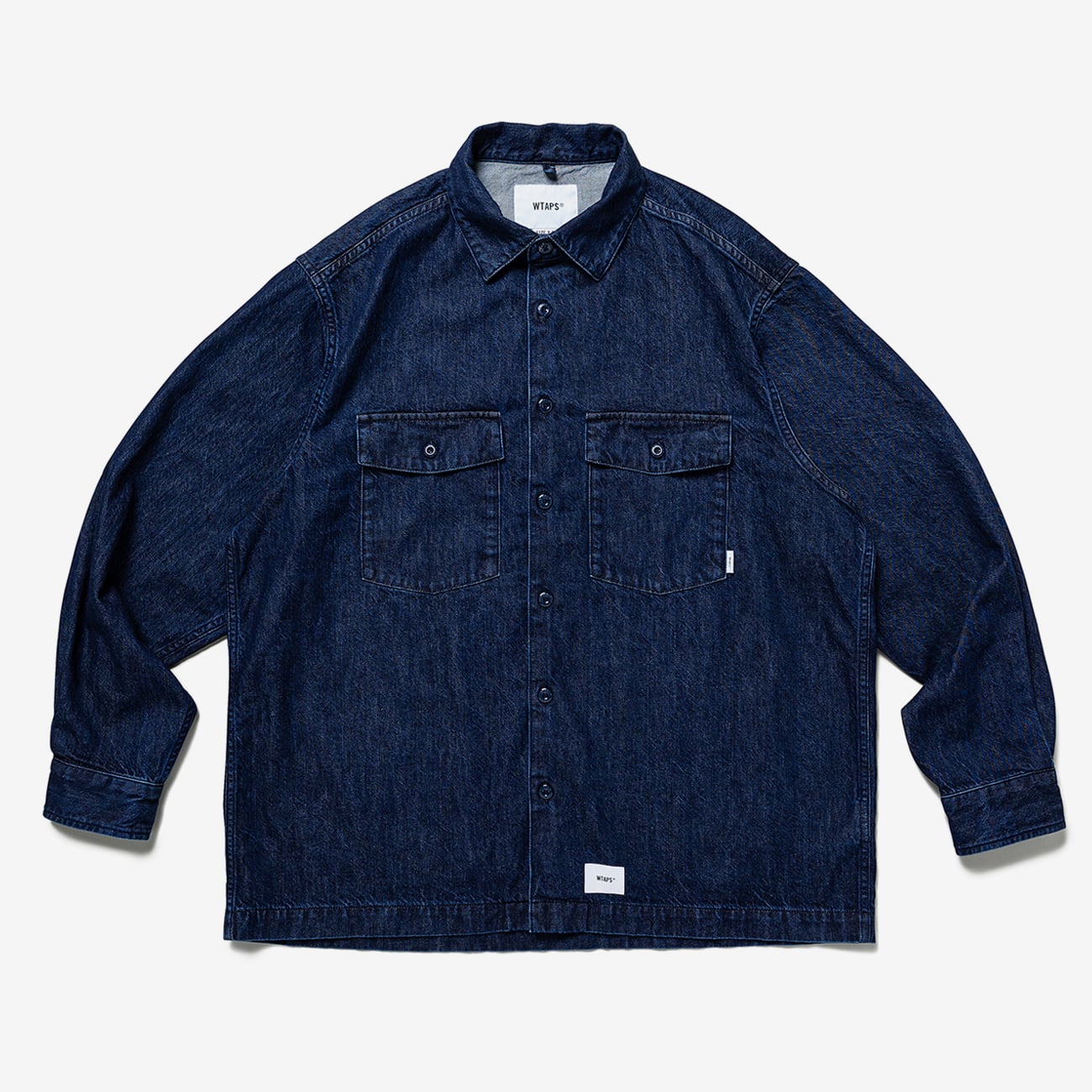 超可爱の wtaps S 01 COTTON.DENIM CBW/LS シャツ - www.conewago.com