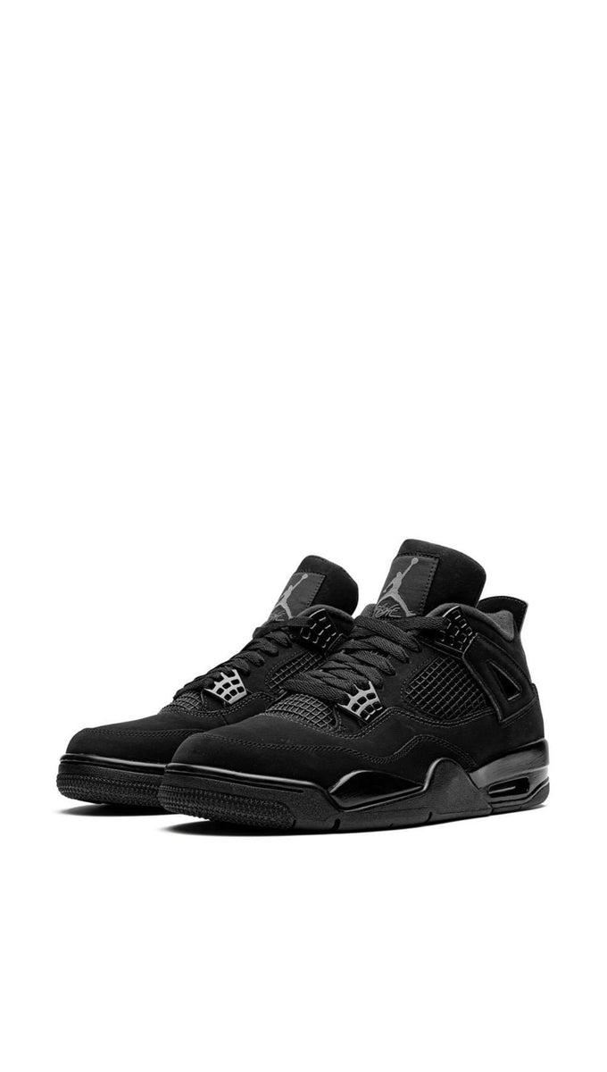 air jordan retro 4 all black