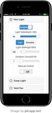 coop accessory control module web app light settings
