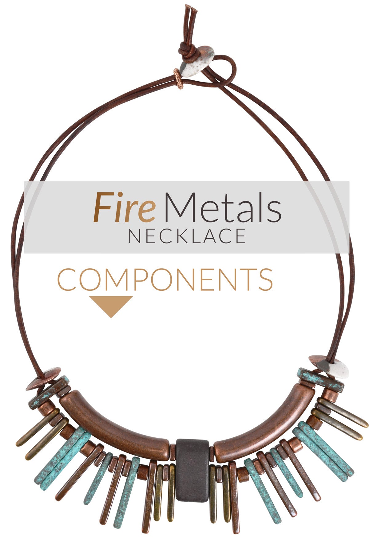 Fire Metals Leather Necklace Blog magdakaminska