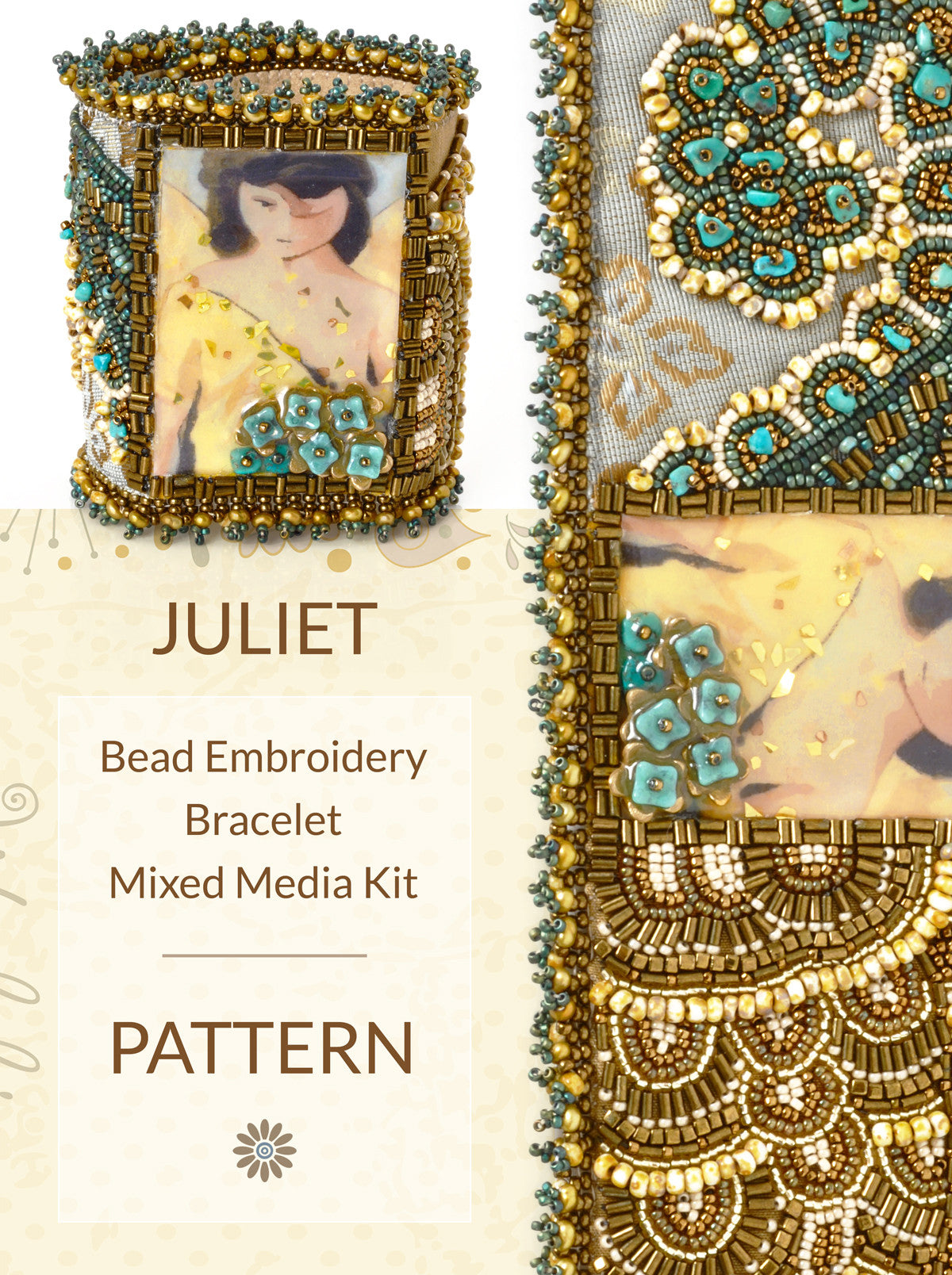 Juliet Bead Embroidery Bracelet Blog Tamara Scott Designs