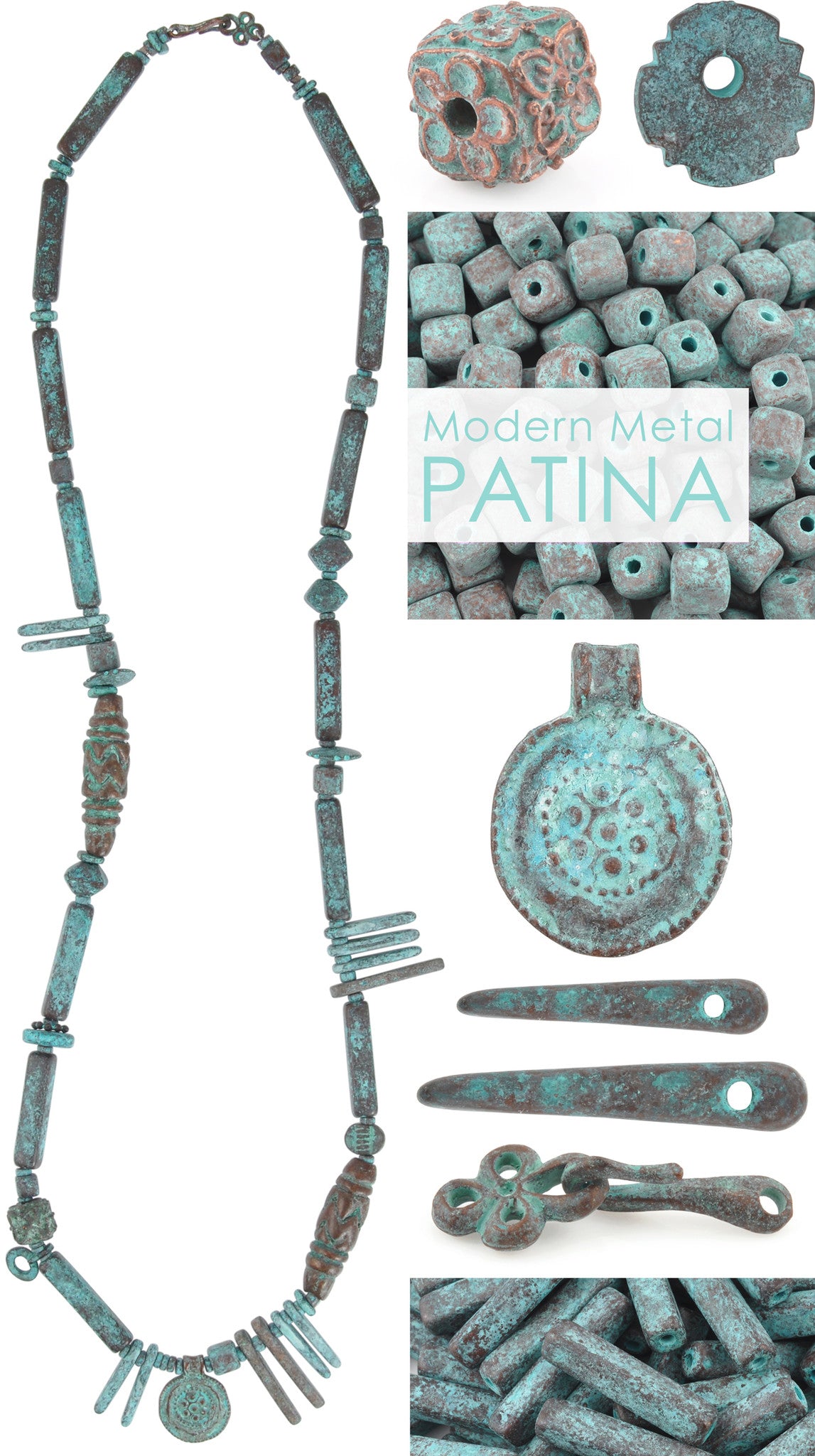 Modern Metal Patina Necklace Blog choiyeonhee