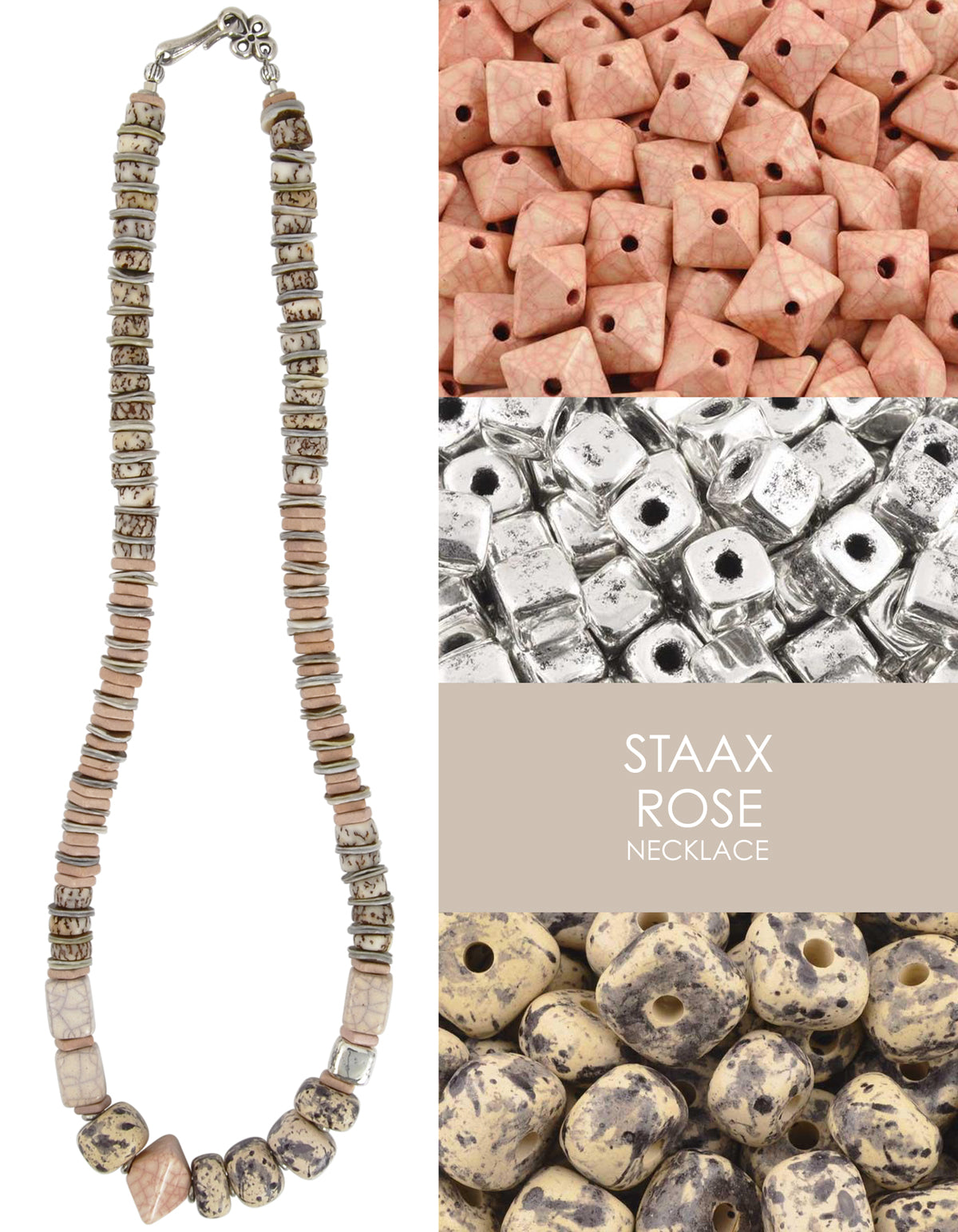 Staax Rose Necklace Tamara Scott Designs