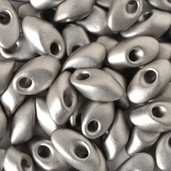Seed Beads-4x7mm Long Magatama-457 Metallic Dark Bronze-Miyuki-7 Grams