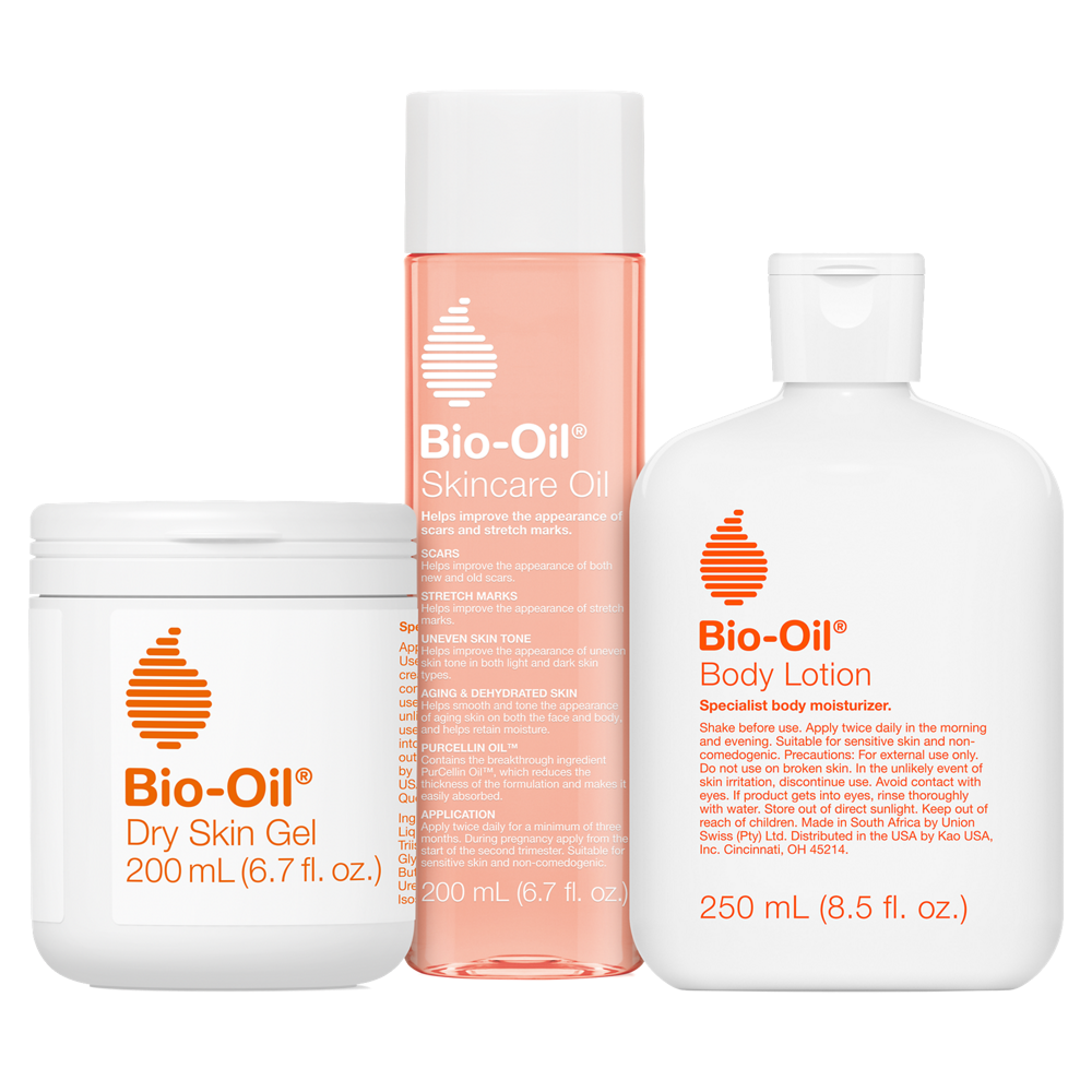 The Complete Set | For Scars, Stretch Marks, and Dry Skin Bio-Oil