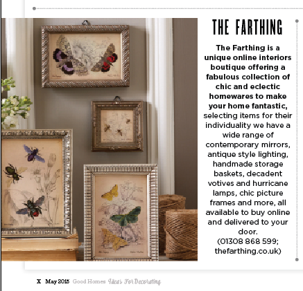 editorial in May Good Homes Magazine