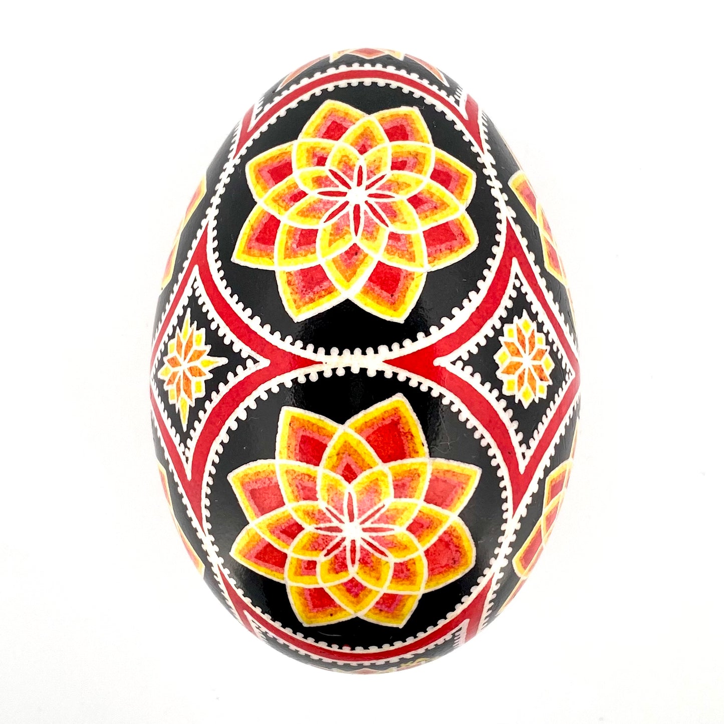 Large Shelf Display Pysanka Goose Egg