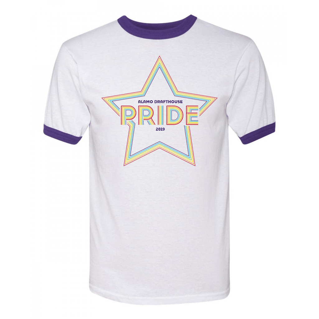 Rastløs kerne lærer 2019 Special Alamo Drafthouse Pride Edition T-Shirt
