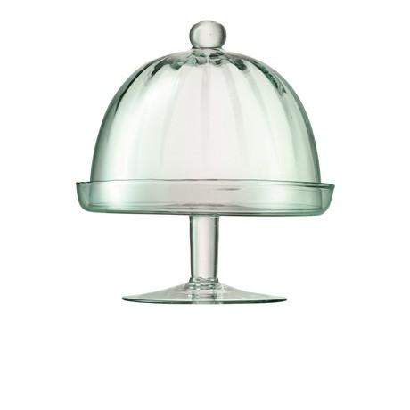 LSA Mia Cakestand & Dome - Clear/Optic - 12cm