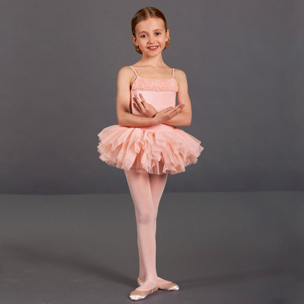 Bloch Desdemona Girls Pink Tutu Leotard Balletballet 