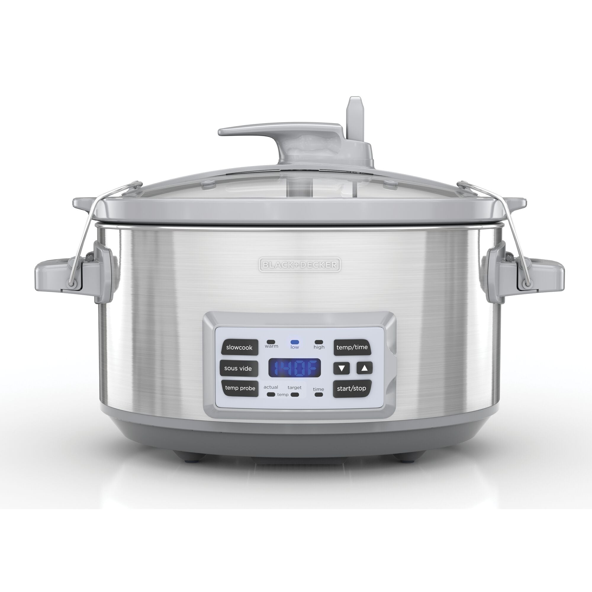 7-Quart Slow Cooker With Temperature Probe Precision Sous-Vide