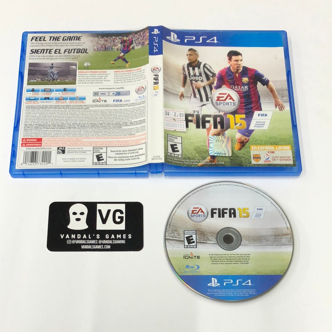 Ps4 - Fifa 15 Sony PlayStation 4 W/ Case – vandalsgaming