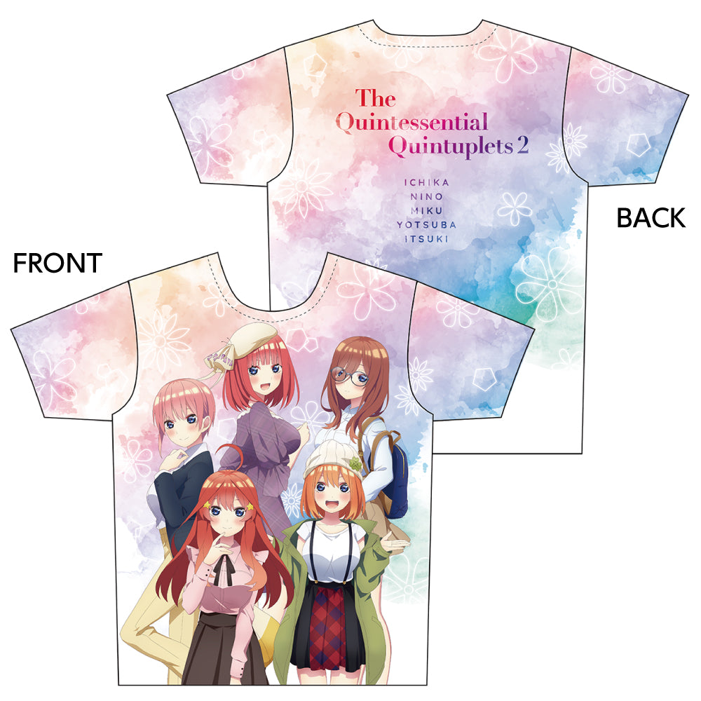 絶品】 五等分の花嫁 タペストリー tシャツセット バレンタイン フル