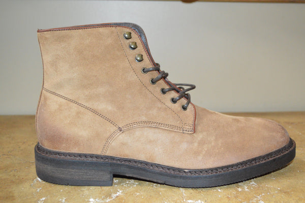 mens suede boots lace up