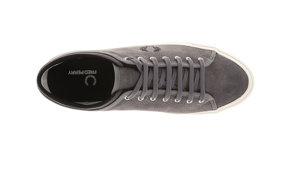 fred perry grey shoes