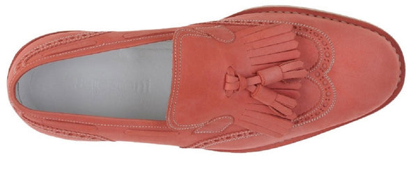 mens coral loafers