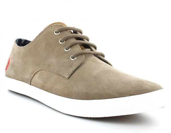 Fred Perry Foxx Suede 'Driftwood 