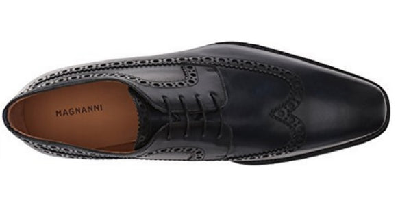 navy wingtip shoes