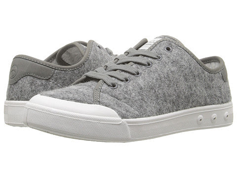 grey wool sneakers