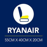 Ryanair koffertstørrelse