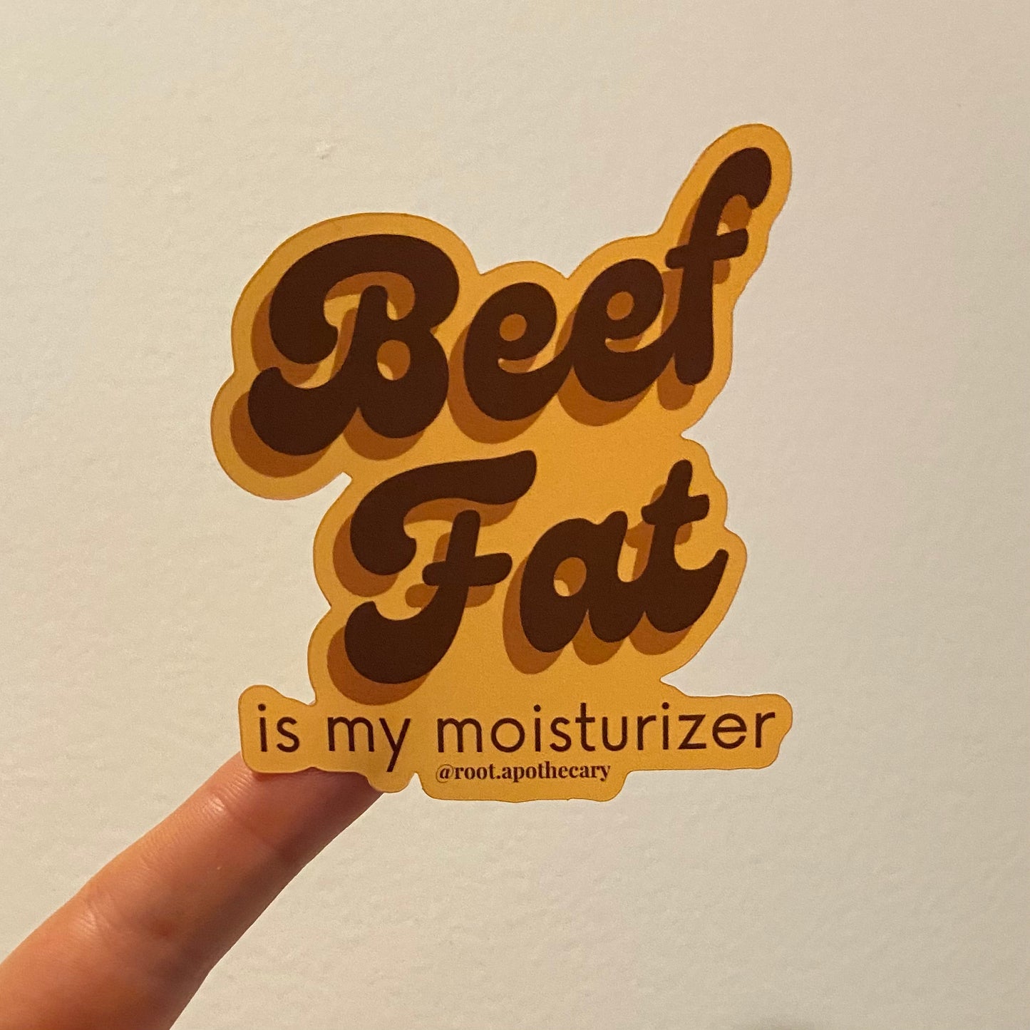 tallow sticker
