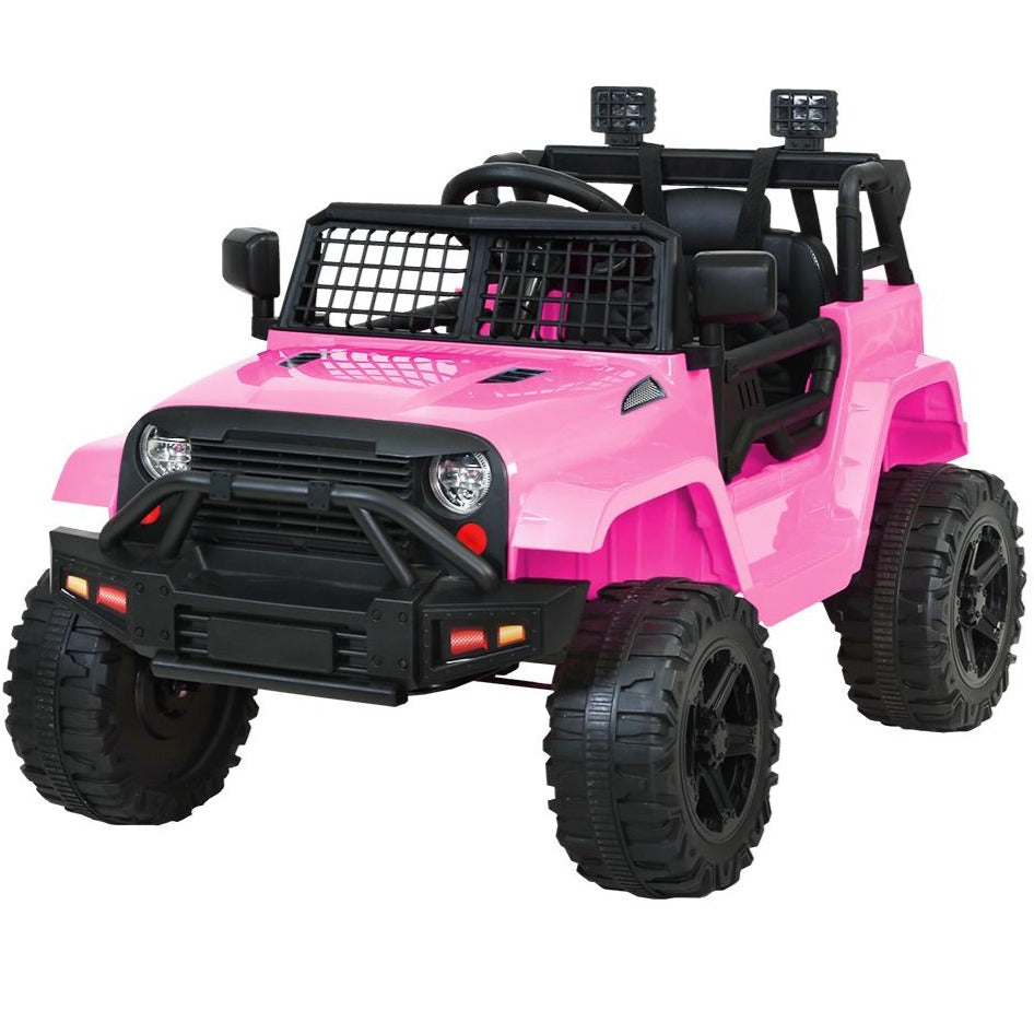 pink jeep power wheels battery