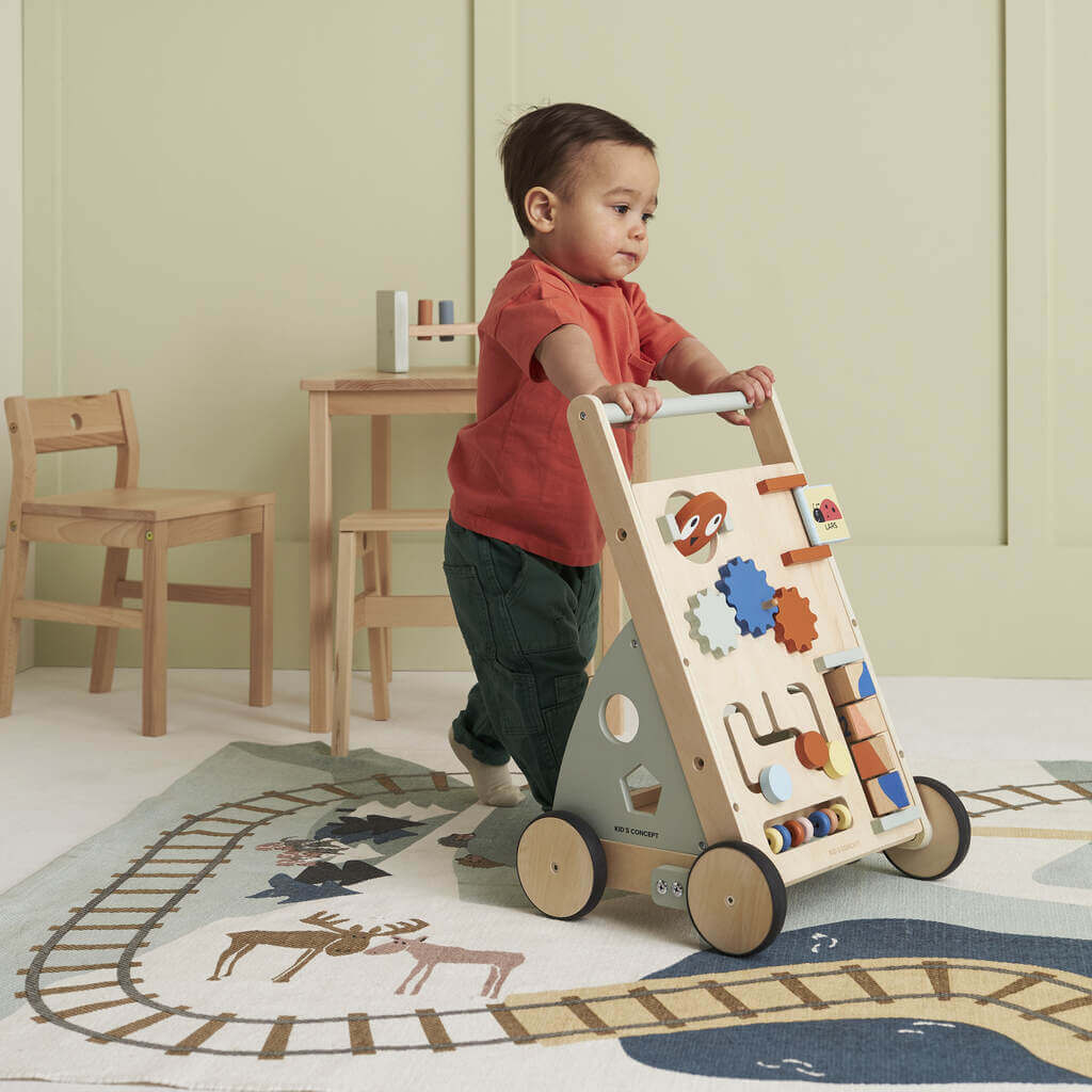 chirurg agentschap Gevoelig Kids Concept baby loopwagen met activiteiten