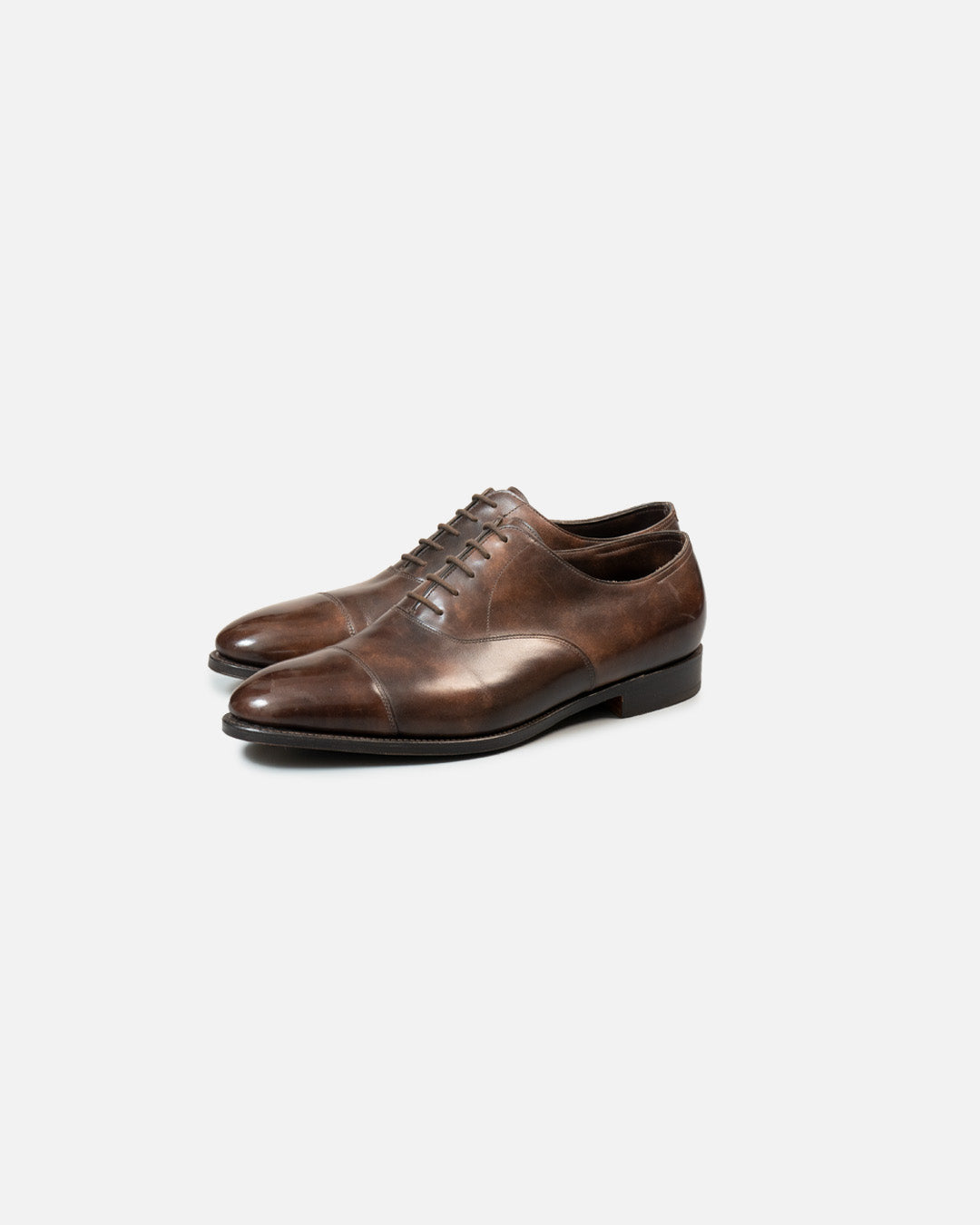 John Lobb City ii Dark Brown Museum Calf