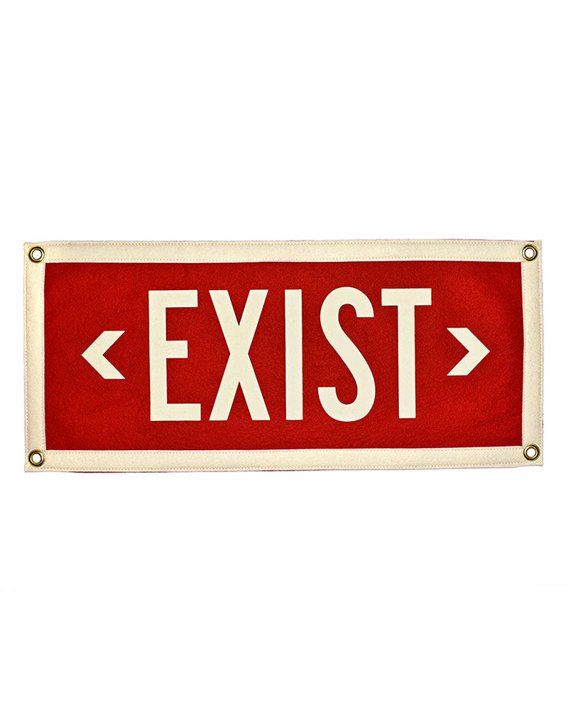 exist exit sign