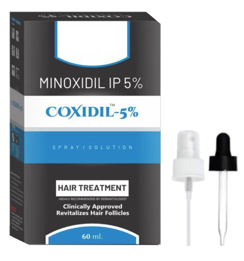 Minoxidil 5% Topical Solution Strength Hair Regrowth Treatment – Coxidil
