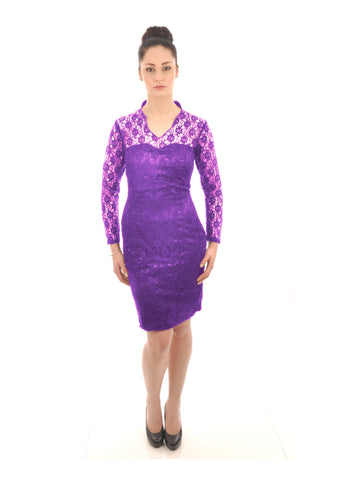cadbury purple dress