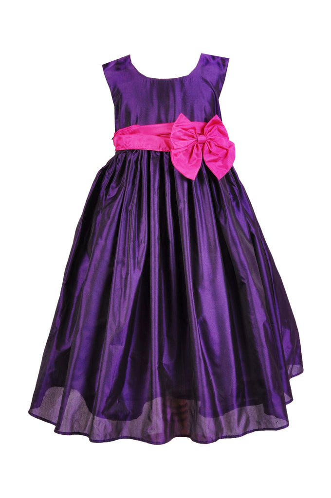 Home  Products  cadbury purple flower girl dress
