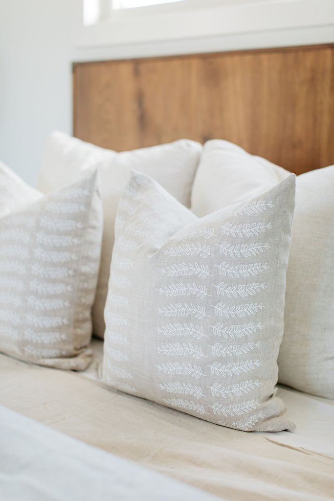 greige design shop + interiors albion project san diego california greige textiles fern stripe pillows