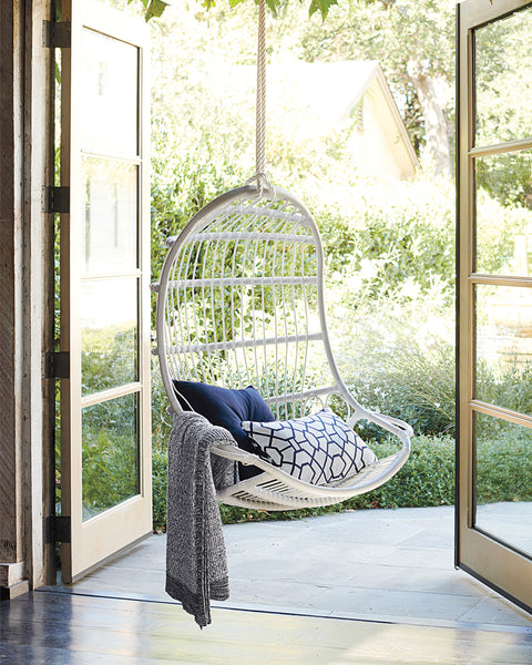Serena and Lily outdoor hanging chair